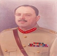Ex-Commander-in-Chief General Field Marshal Ayub Khan